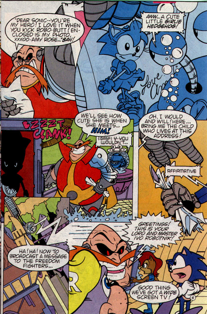 Sonic - Archie Adventure Series August 1995 Page 5